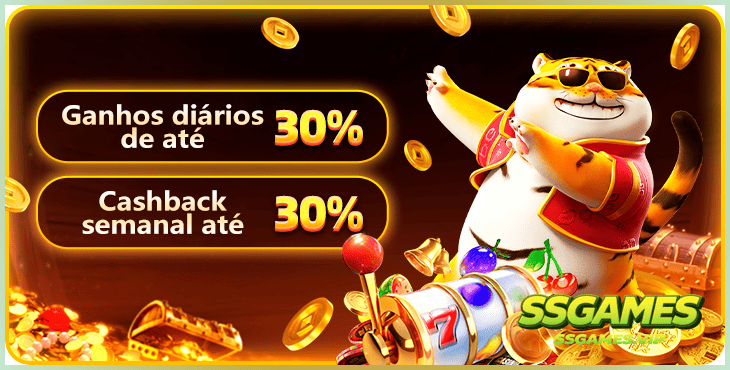 cashback de 30% promoções